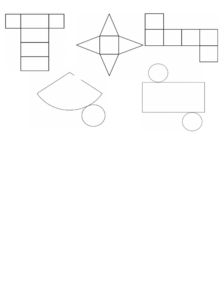 Bentangan Bentuk 3D | PDF
