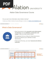 Data Governance Course Aid