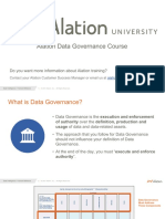 Data Governance Course Aid
