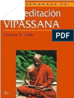 Ramiro a. Calle Las Enseñanzas de La Meditación Vipassana