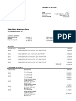 53RD Personal Bank Statement