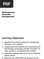 Multinational Financial Management