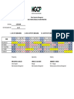 MOMD Luzon Work Schedule April 2023