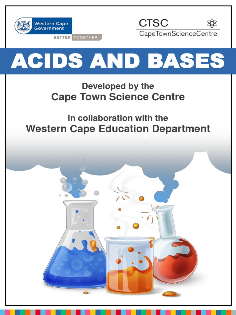 CTSC Matric Masterclasses Acid and Bases 2020-1 | PDF | Acid | Hydroxide