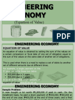 Lecture 4 Equation of Value