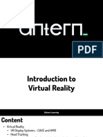 2-Introduction To XR - Virtual Reality