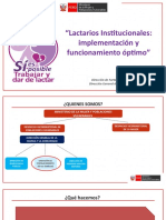 LM y Lactario Institucional