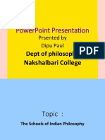 The Schools of Indian Philosophy (Dipu Paul)