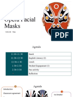 Week 1 SE (Beijing Opera Facial Masks) 