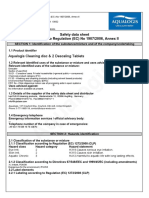Safety Data Sheet Aqualogis Cleaning Disc and 2 Descaling Tablets