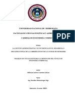 Contento Salazar, J. (2023) La Gestión Administrativa y Su Incidencia en El Desarrollo Organizacional de La Librería Éxito de La Ciudad de Riobamba.