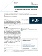 Myelodysplastic Syndrome in A Patient With HCV Cirrhosis. Case Report