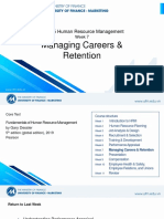 CLC - HRM - W7 - Managing Careers and Retention