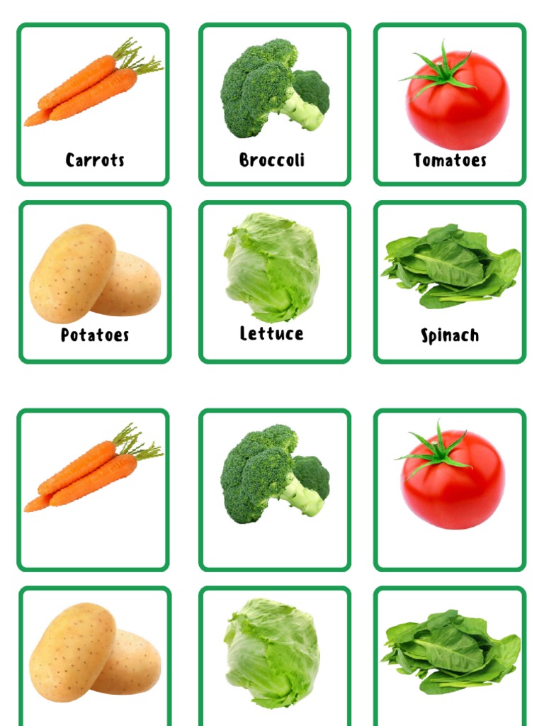 Carrots Broccoli Tomatoes PDF