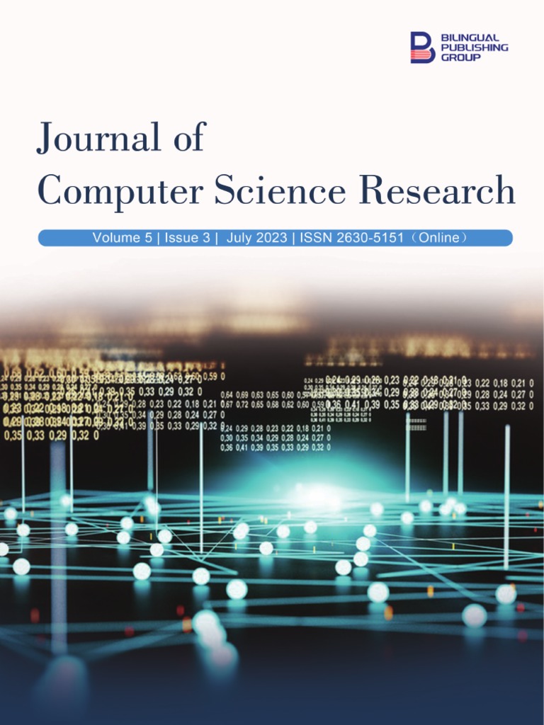 Journal Of Computer Science Research Vol 5 Iss 3 July 2023