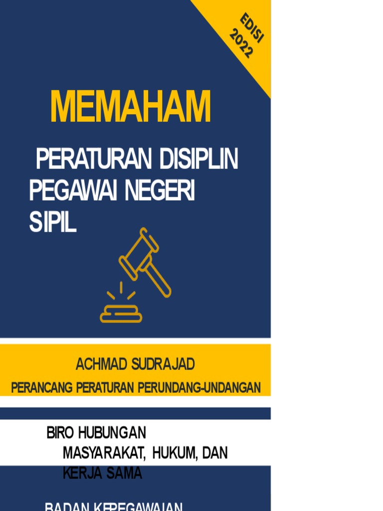 Peraturan Disiplin Pns 2022 Pdf