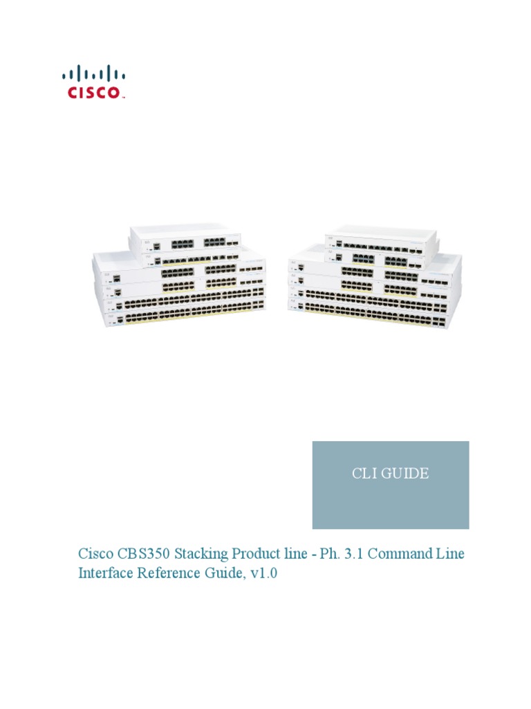 Cisco CBS350 CLI Reference Guide | PDF | Ip Address | Communications ...