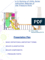 Classification, Working and Construction Features of Conventional Boiler and Pressure Parts