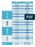 Jadwal Sekolah 1