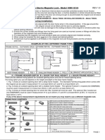 Electromagnetic Lock Installation Guide | PDF | Switch | Relay