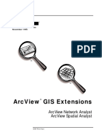 ArcView GIS Extensions ArcView Network Analyst ArcView Spatial Analyst