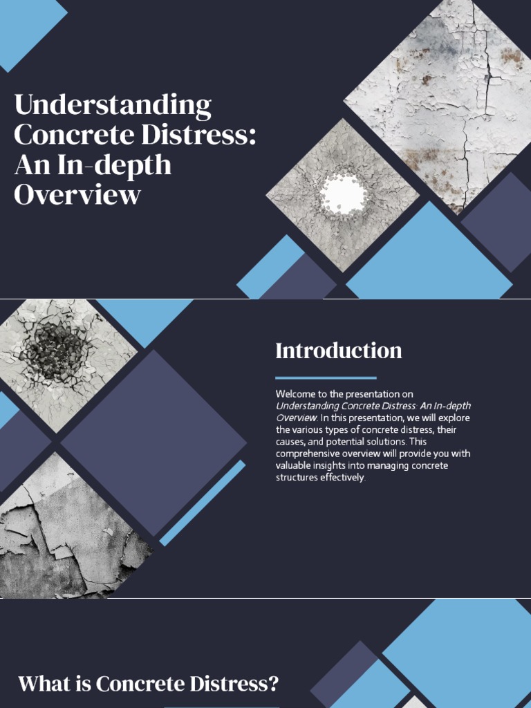 Concrete Distress: Causes and Solutions | PDF