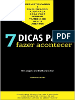 7 Dicas para Fazer Acontecer