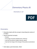 01b-Kinematics in 1D