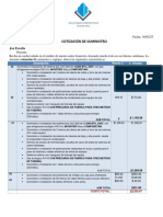 Cotización de 3 Equipos Sr. Jou Escalia.