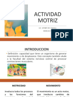 Actividad Motriz y Funcional