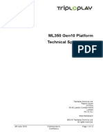 ML350 Gen10 Platform Technical Specification 1.1