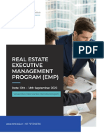 Real Estate Executive Management Program