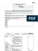 Unidad de Aprendizaje: #6 Profesor (A) : Duración: 12 Al 22 de Mayo Horas Semanales