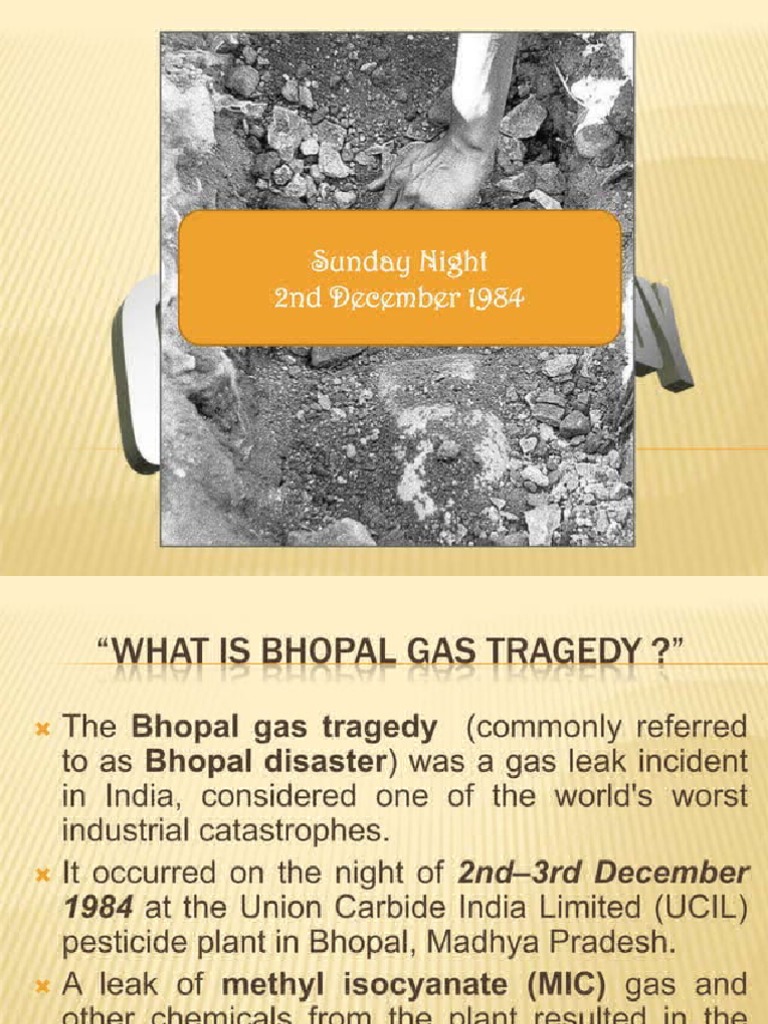 case study bhopal gas tragedy pdf