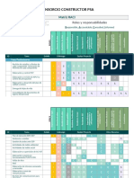 Matriz RACI Consorcio Constructor PSA