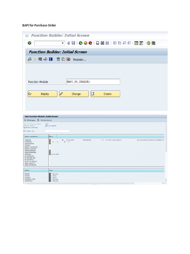Bapi Sales Order Change Example