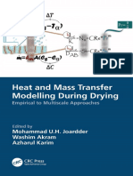 Heat and Mass Transfer Modelling During Drying Mohammad U. H. Joardder, Washim Akram, Azharul Karim 2022