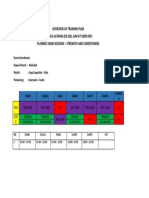 Overview of Training Plan