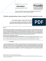 Flexible Manufacturing Systems Using Iiot in The Automotive Sector Flexible Manufacturing Systems Using Iiot in The Automotive Sector