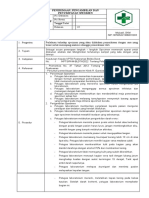 EP.1.3 A.1 Sop Penerimaan, Pengambilan Dan Penyimpanan Spesimen