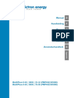 Manual MultiPlus II 48V 3k and 5k 230V EN NL FR DE ES SE