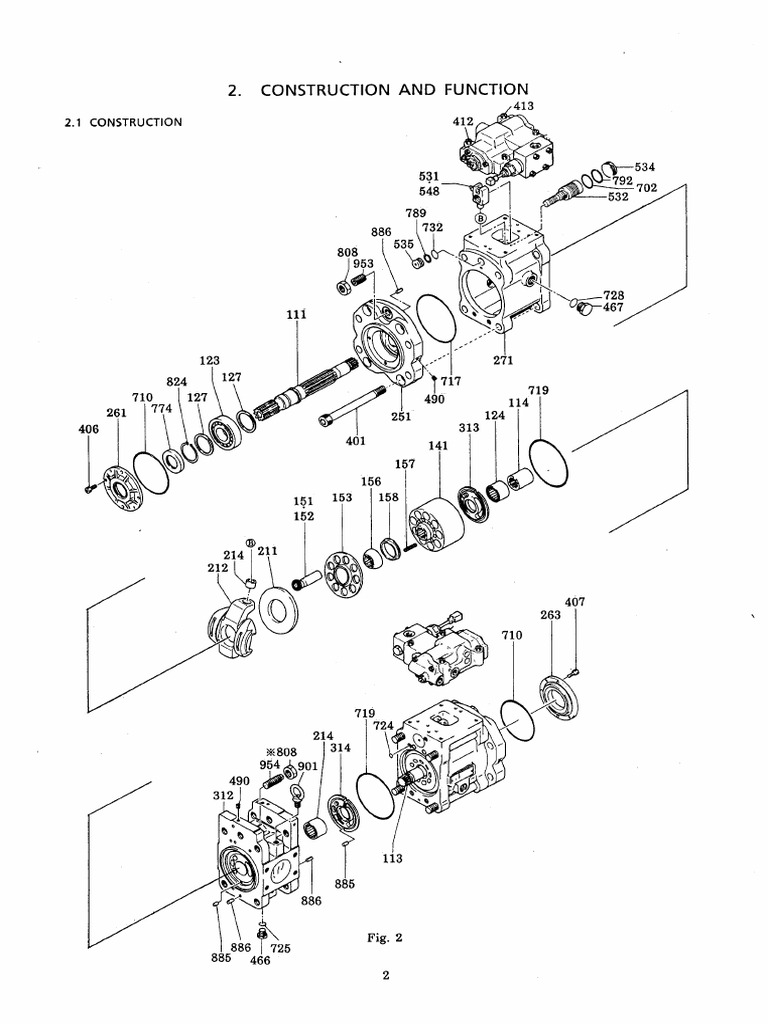 K3V063 Parts Breakdown PDF