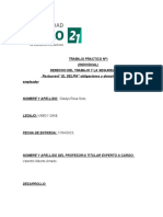 Trabajo Practico Nº1-Derecho Del Trabajo y La Seguridad Social