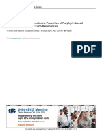 Enhancement of Thermoelectric Properties of Porphyrin-Based 2021