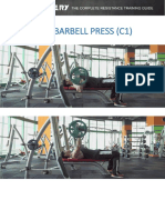 C1 Flat Barbell Press