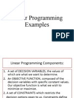 2ARev - Linear Programming Examples