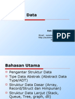 Silabi Mata Kuliah Struktur Data