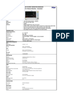 Spesifikasi Vista 120 S Patient Monitor - Standard
