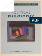 Political Philosophy - A. John Simmons