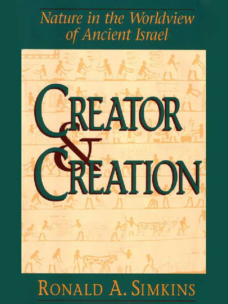 Creator And Creation Nature In The World Pdf Bible Genesis